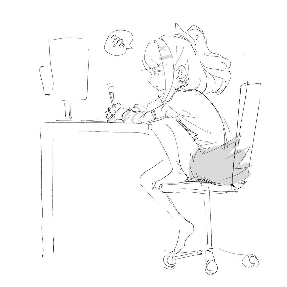 _uhhoh's tweet photo. definitely not my posture https://t.co/6uwV3MdjZG