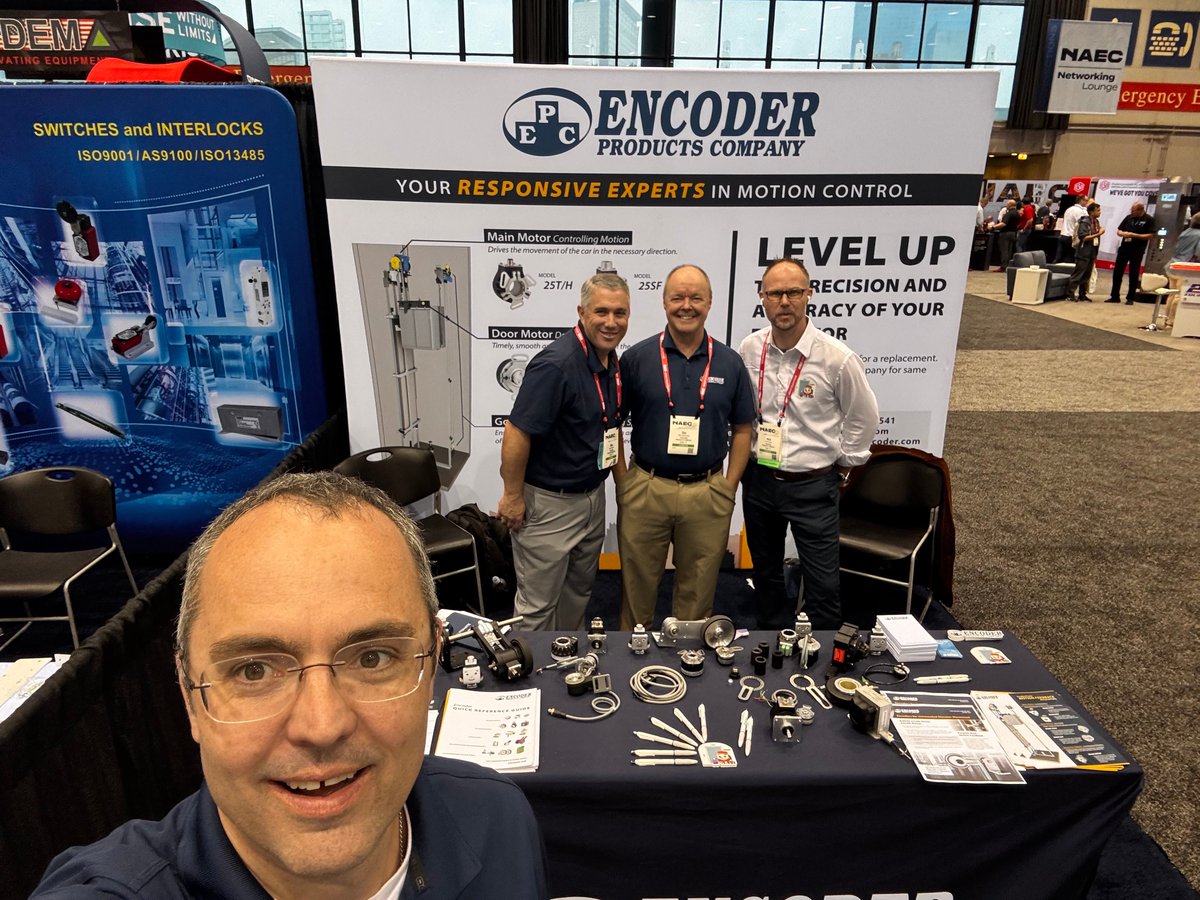 EncoderProducts's tweet photo. 📍 Find EPC at North Building | Booth #415
See you on the show floor!
https://t.co/0tJhxB3lhB

#NAEC2026 #ElevatorIndustry #MotionFeedback #VerticalTransportation https://t.co/kcQIhTol64