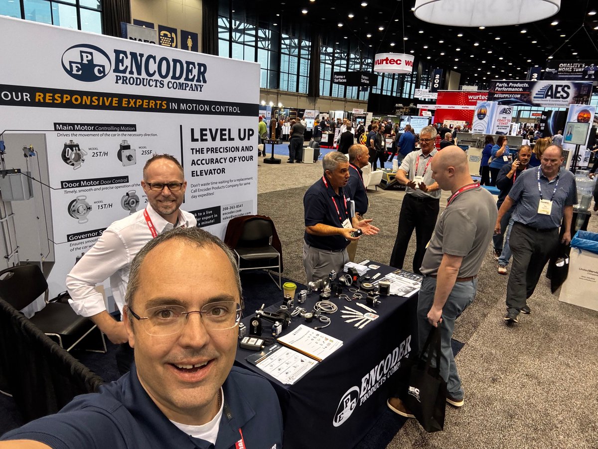 EncoderProducts's tweet photo. 📍 Find EPC at North Building | Booth #415
See you on the show floor!
https://t.co/0tJhxB3lhB

#NAEC2026 #ElevatorIndustry #MotionFeedback #VerticalTransportation https://t.co/kcQIhTol64