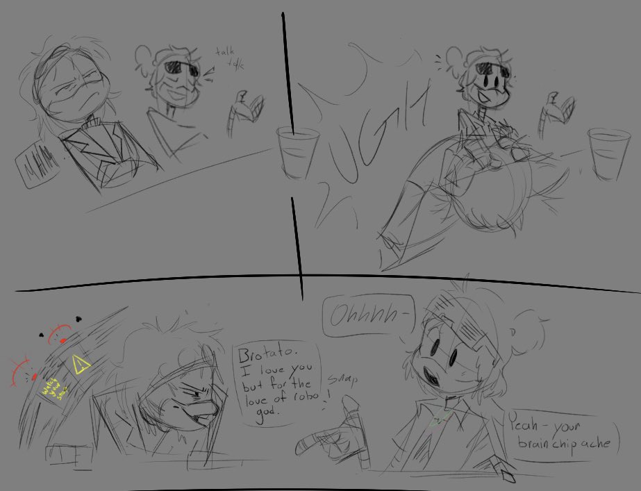 TheCreatorSamm's tweet photo. Lil doodle of Felix and Beet https://t.co/Z7FjEyr8ve