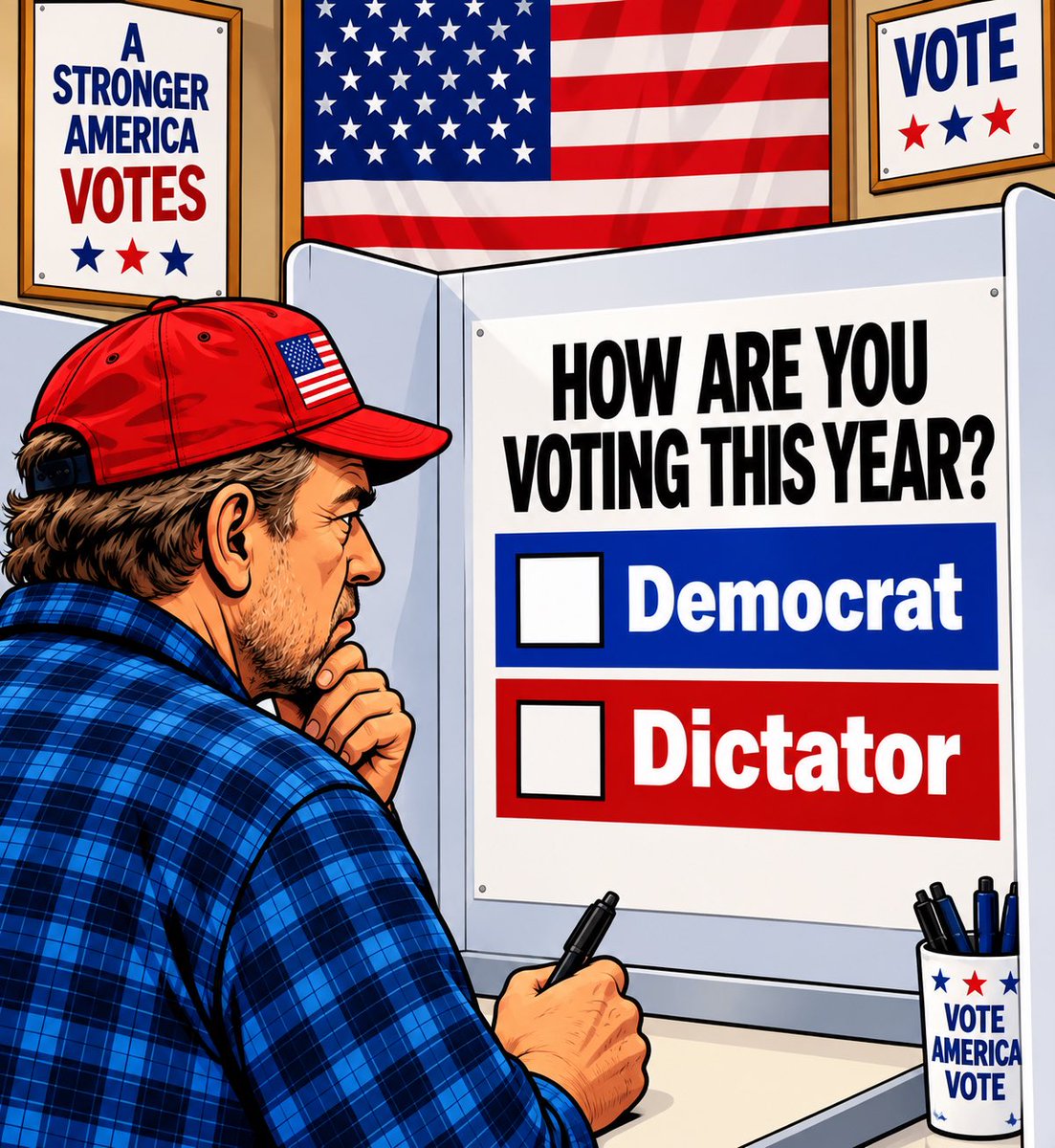 overwatchDSX's tweet photo. We know which one MAGA is voting for. https://t.co/Zl7xs7CvQ1