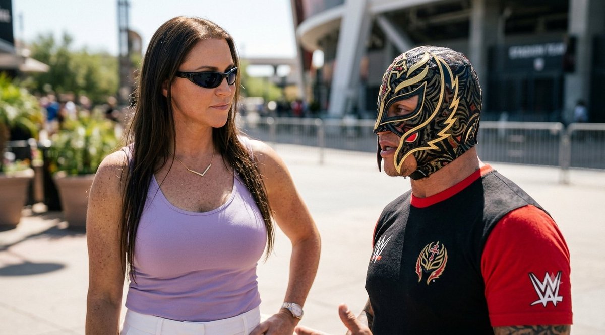 sohaibahmed91's tweet photo. @StephMcMahon @lashlegendwwe @WWE @Fanatics @EGxo @StephMcMahon ๐๐ถ๏ธ #WhatsYourStory https://t.co/hNAauMDg3J
