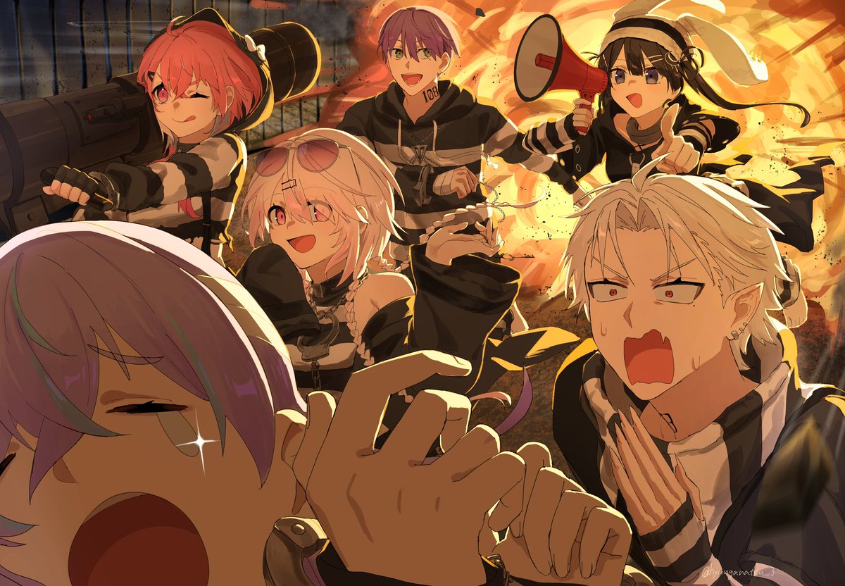 hyuuganatsu_3's tweet photo. 脱獄！

 #CellmatesFA https://t.co/vg4BvHfyEc