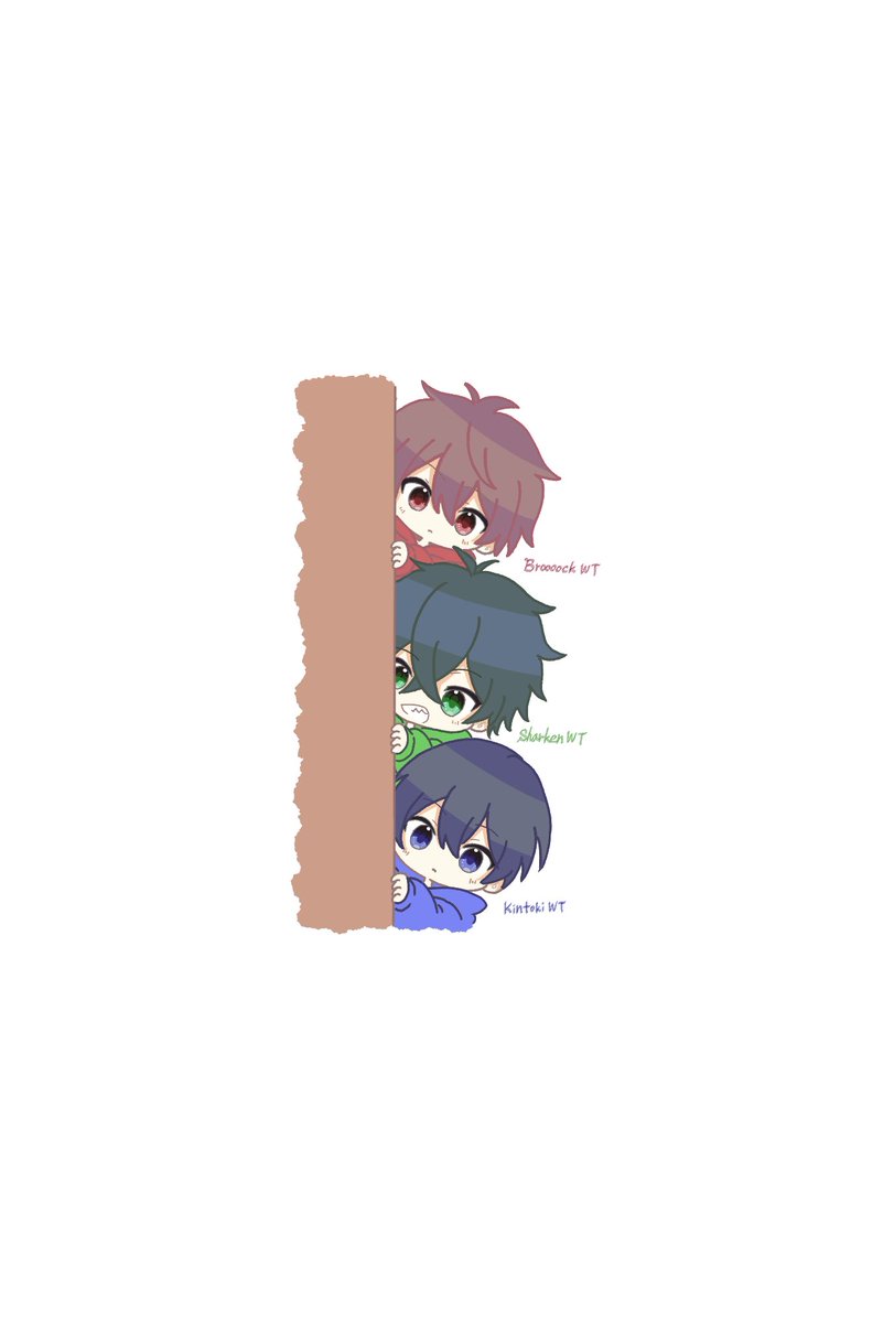 nerq_868x's tweet photo. 覗き見る3人組❤️💚💙
#モノパスケッチ
#しろっぽ https://t.co/zVh99STL8N