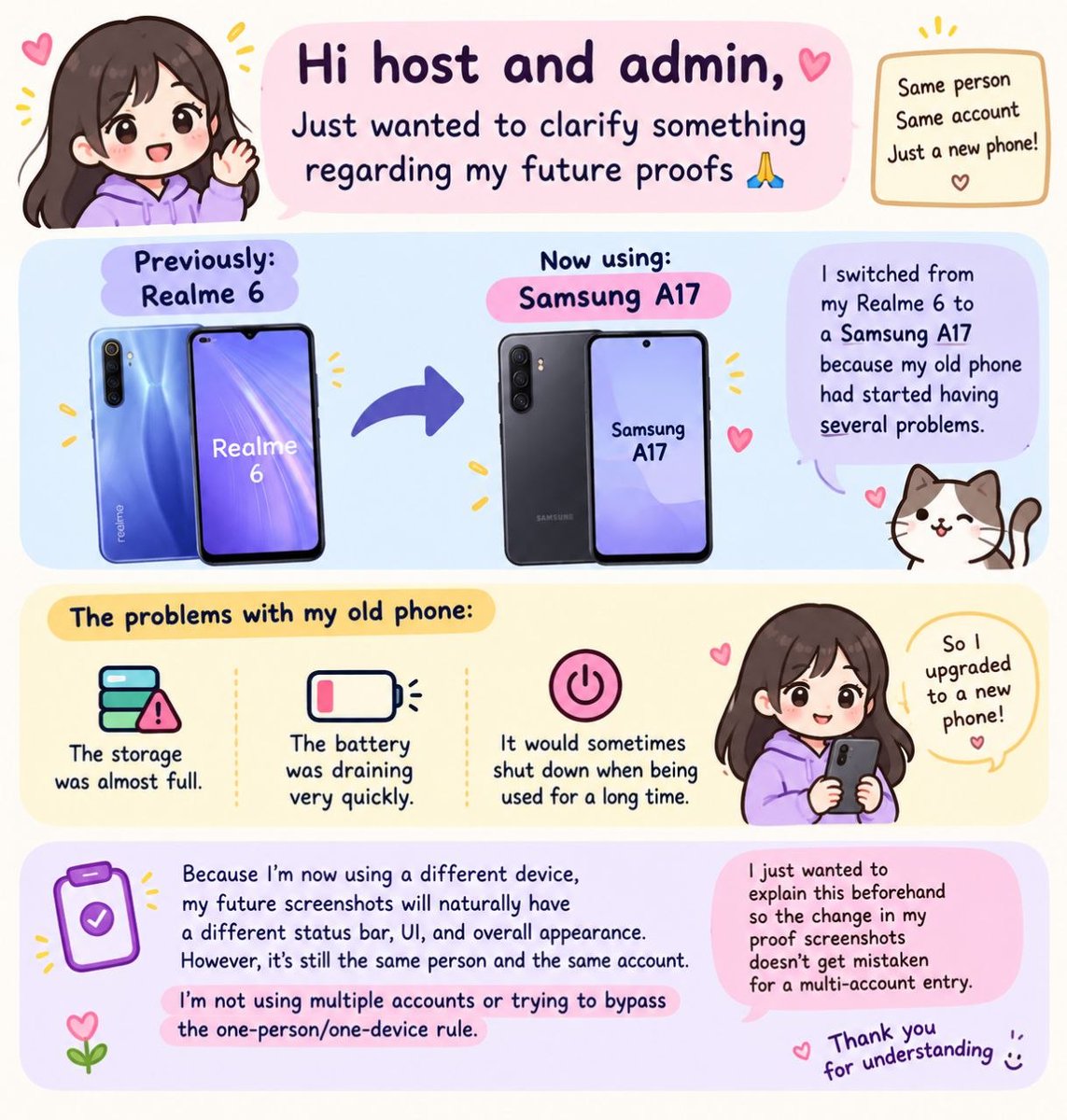 harsafz's tweet photo. My previous account @moccajorut just got 🍣 today and now I'm using this account to continue hunting 🤞🏼 

Please see the image below for more information about me 🙏🏼 https://t.co/CehHkCc5uo