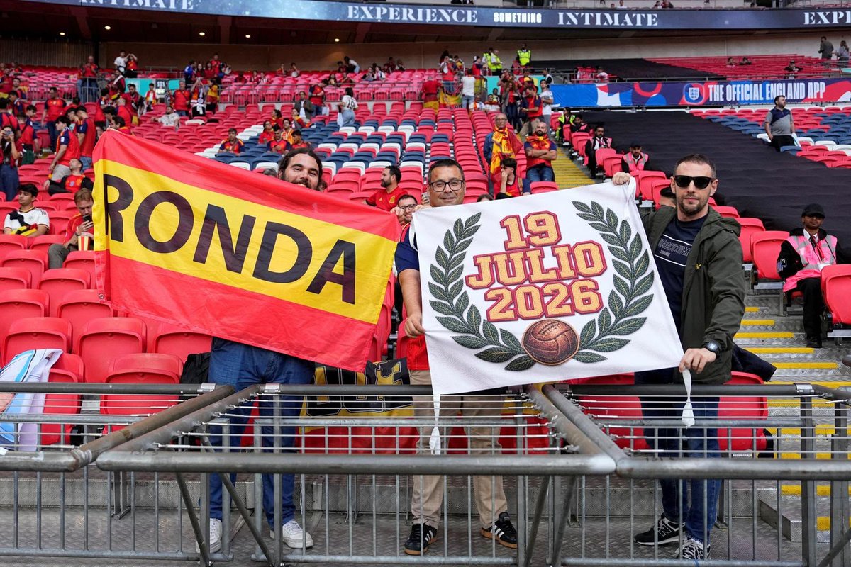 conlaseleccion's tweet photo. Inglaterra - ESPAÑA. Wembley (Nations League, 26/9/2026) https://t.co/wzZTbSYkyW