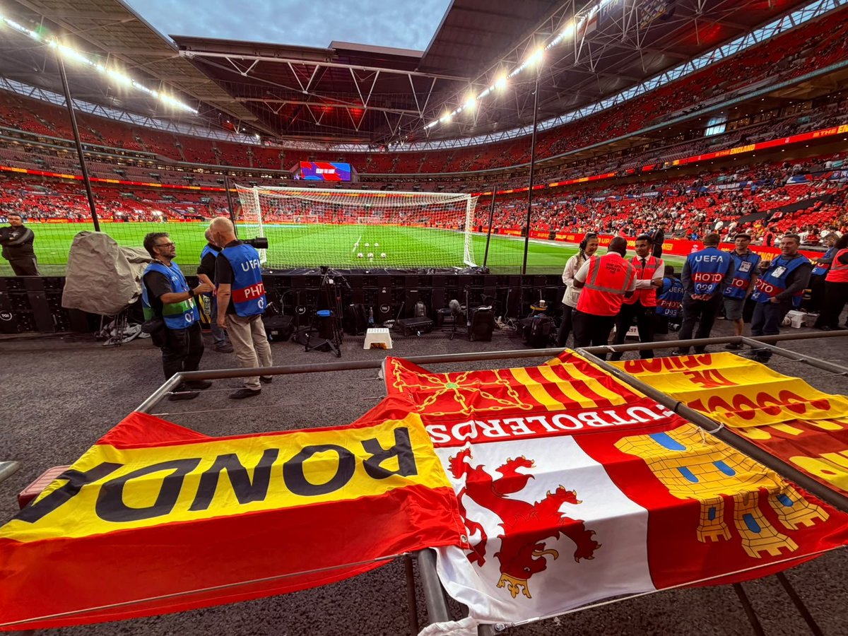 conlaseleccion's tweet photo. Inglaterra - ESPAÑA. Wembley (Nations League, 26/9/2026) https://t.co/wzZTbSYkyW