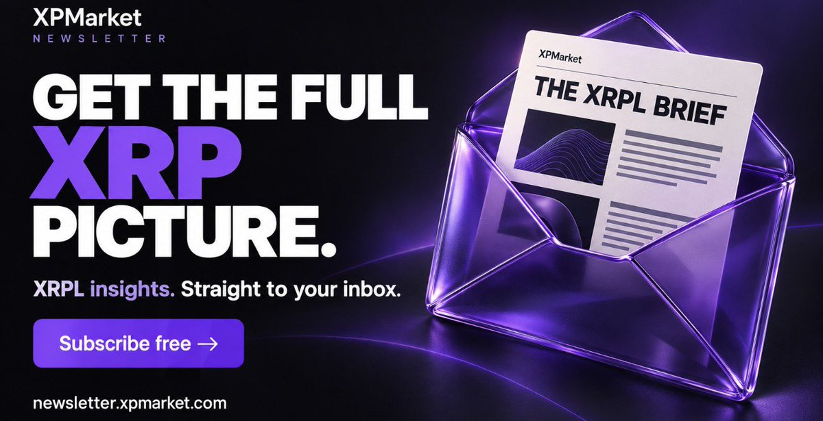 xpmarket's tweet photo. 👾 XRP headlines are everywhere, the context is harder to find.

🚀Get clear breakdowns of XRPL developments, crypto regulation and market moves with XPMarket’s newsletter.

Know what happened. 
Understand why it matters.

Subscribe free 👇 
https://t.co/2qPqsBrYj8 https://t.co/RxDRIY0kZ9