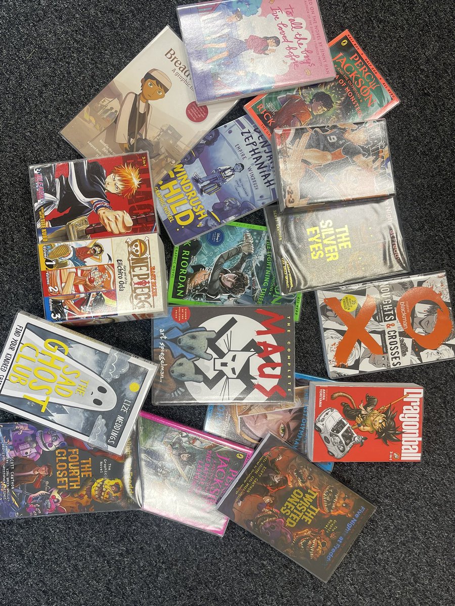JsaLibrary's tweet photo. An exciting first month back in the JSA Library! 
Our first @Browns_Books @educationgovuk box has arrived, giving students access to even more exciting materials. 
We’ve also had a record breaking 612 books borrowed by students- amazing! #GoAllIn2026 #NationalYearofReading https://t.co/qmQiM0evF3