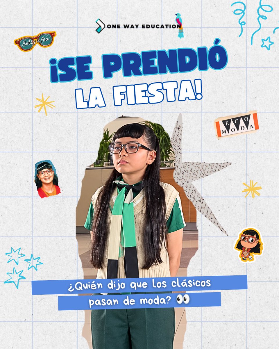 onewayedu's tweet photo. 😂💃 The Betty La Fea dance is taking social media by storm!

These kids gave us a moment full of talent, fun, and lots of personality. ❤️✨

🎥 Want to watch the full video? Head over to the One Way Education®️ website! https://t.co/CIR4NpwG4s