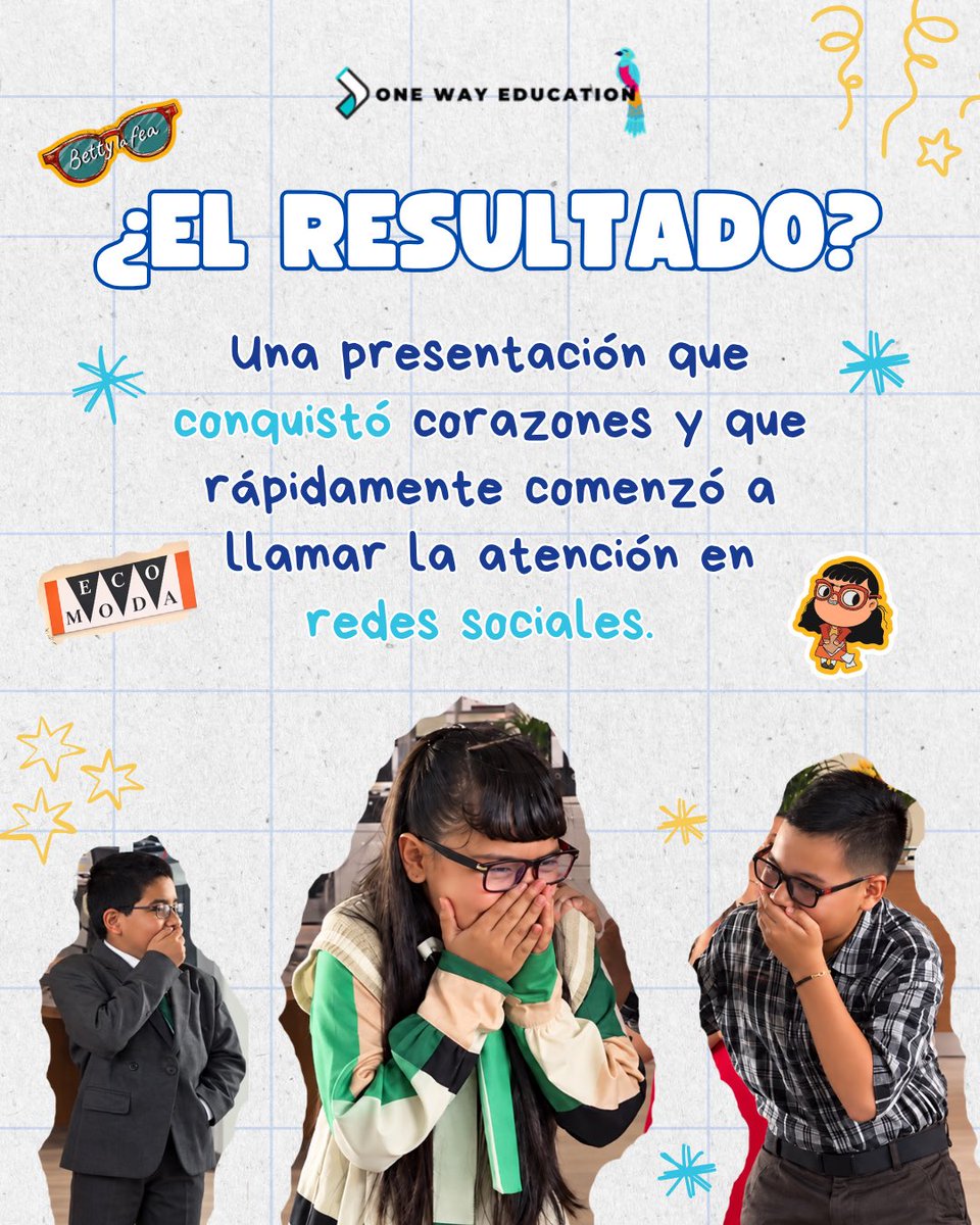 onewayedu's tweet photo. 😂💃 The Betty La Fea dance is taking social media by storm!

These kids gave us a moment full of talent, fun, and lots of personality. ❤️✨

🎥 Want to watch the full video? Head over to the One Way Education®️ website! https://t.co/CIR4NpwG4s