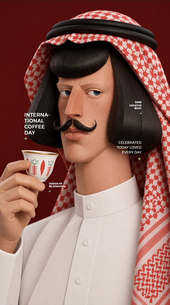 x5c's tweet photo. 𓎶

في اليوم العالمي للقهوة لنحتفِ
 بها وبكل لحظة جمعتنا ☕️♥️

ِ https://t.co/y7B4TCG80a