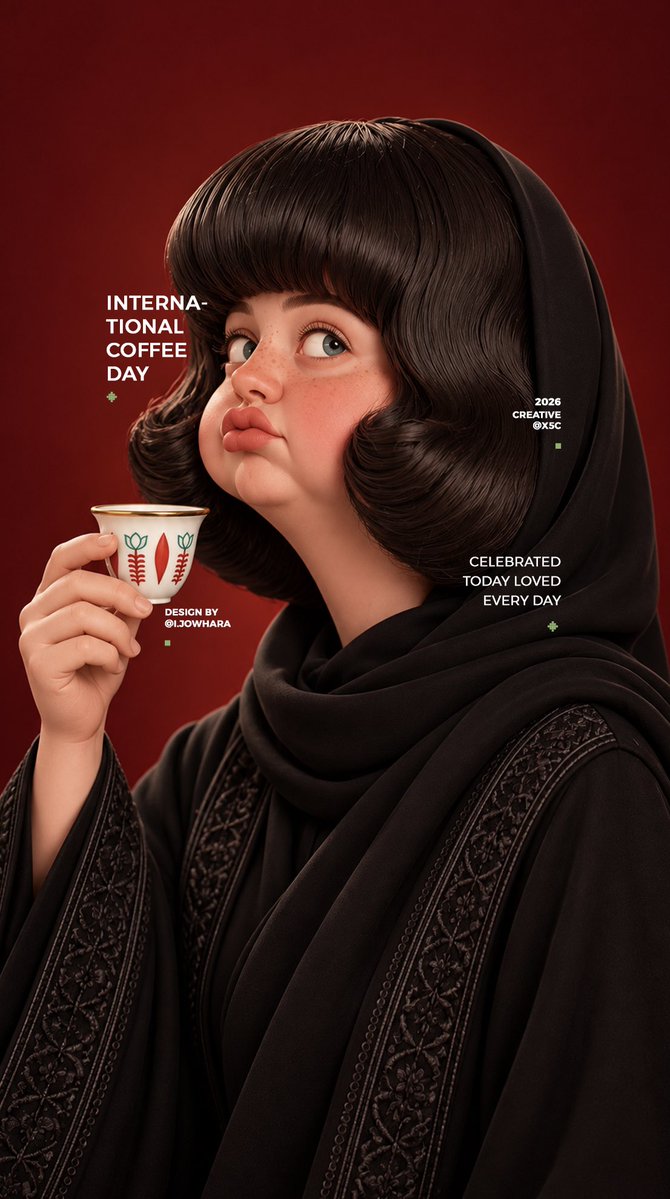 x5c's tweet photo. 𓎶

في اليوم العالمي للقهوة لنحتفِ
 بها وبكل لحظة جمعتنا ☕️♥️

ِ https://t.co/y7B4TCG80a