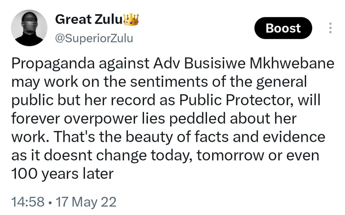 SuperiorZulu's tweet photo. Facts will always win. https://t.co/7Sxr0HsgH4