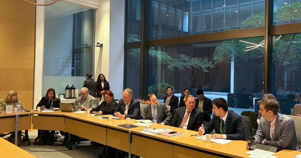 UNYouthAffairs's tweet photo. Turning the Pact for the Future into progress means turning commitments into action.

At a roundtable convened by @c4unwn, the UN Youth Office joined civil society, Member States and UN partners to discuss the road ahead.

#PactForTheFuture #YouthLead https://t.co/bH66BtdOLo