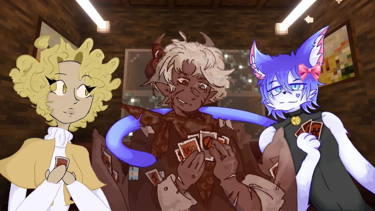 Rasvar_'s tweet photo. Some silly drawings with my friends! The blue cat is one of my oldest oc's ive done btw. https://t.co/5BoeDw5TdL