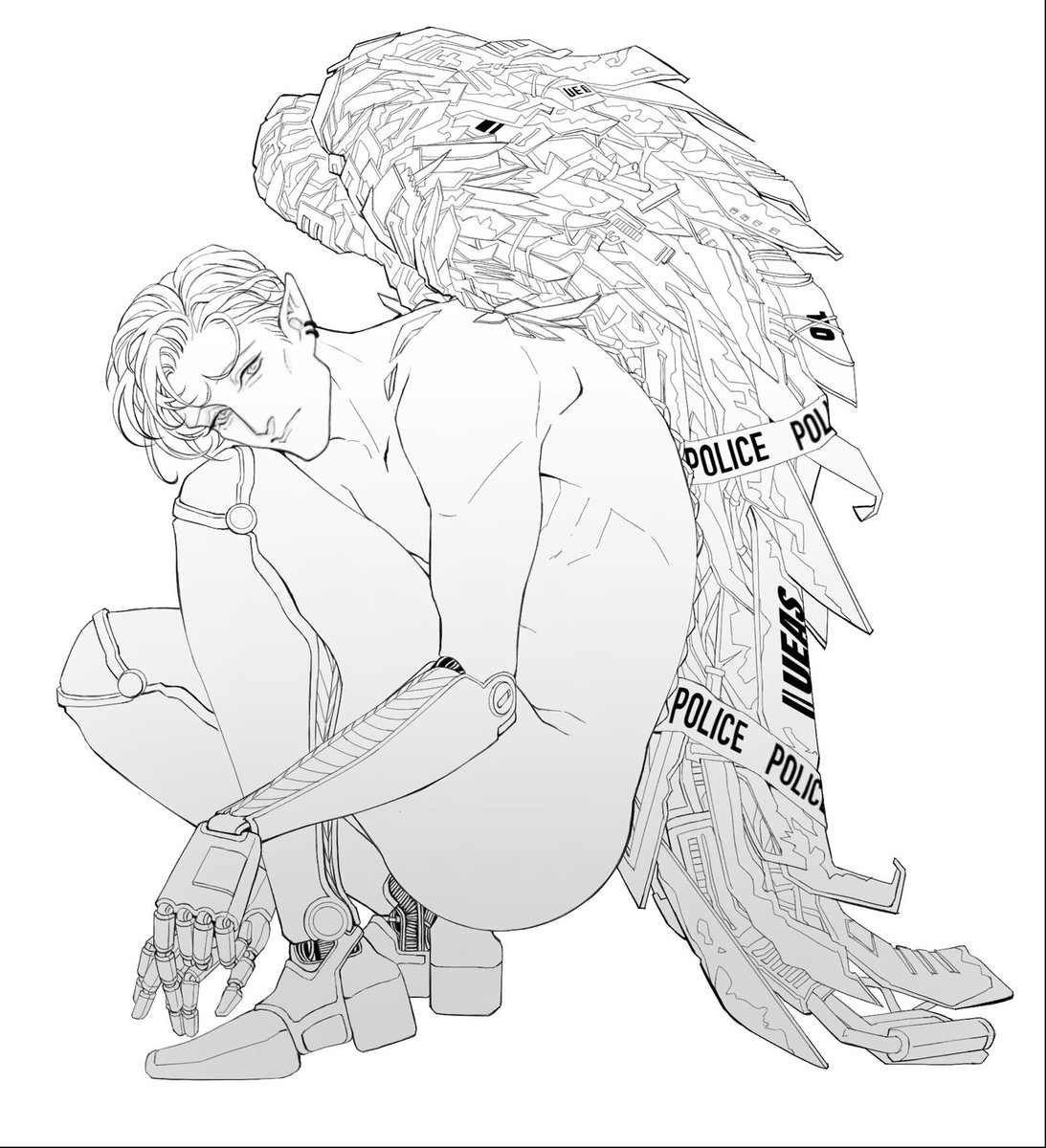 FishShadow2's tweet photo. AI天使
#OC #ocart https://t.co/kdT7IlJPyv