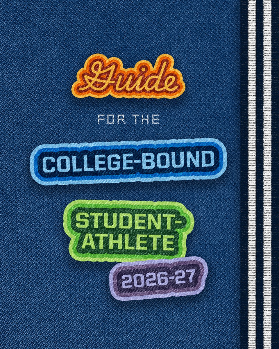 NCAA's tweet photo. Ready to chase your dreams and play college sports? ⭐️

Find the right fit ➡️ https://t.co/ejePKJCirQ https://t.co/MrMPfGA3aU