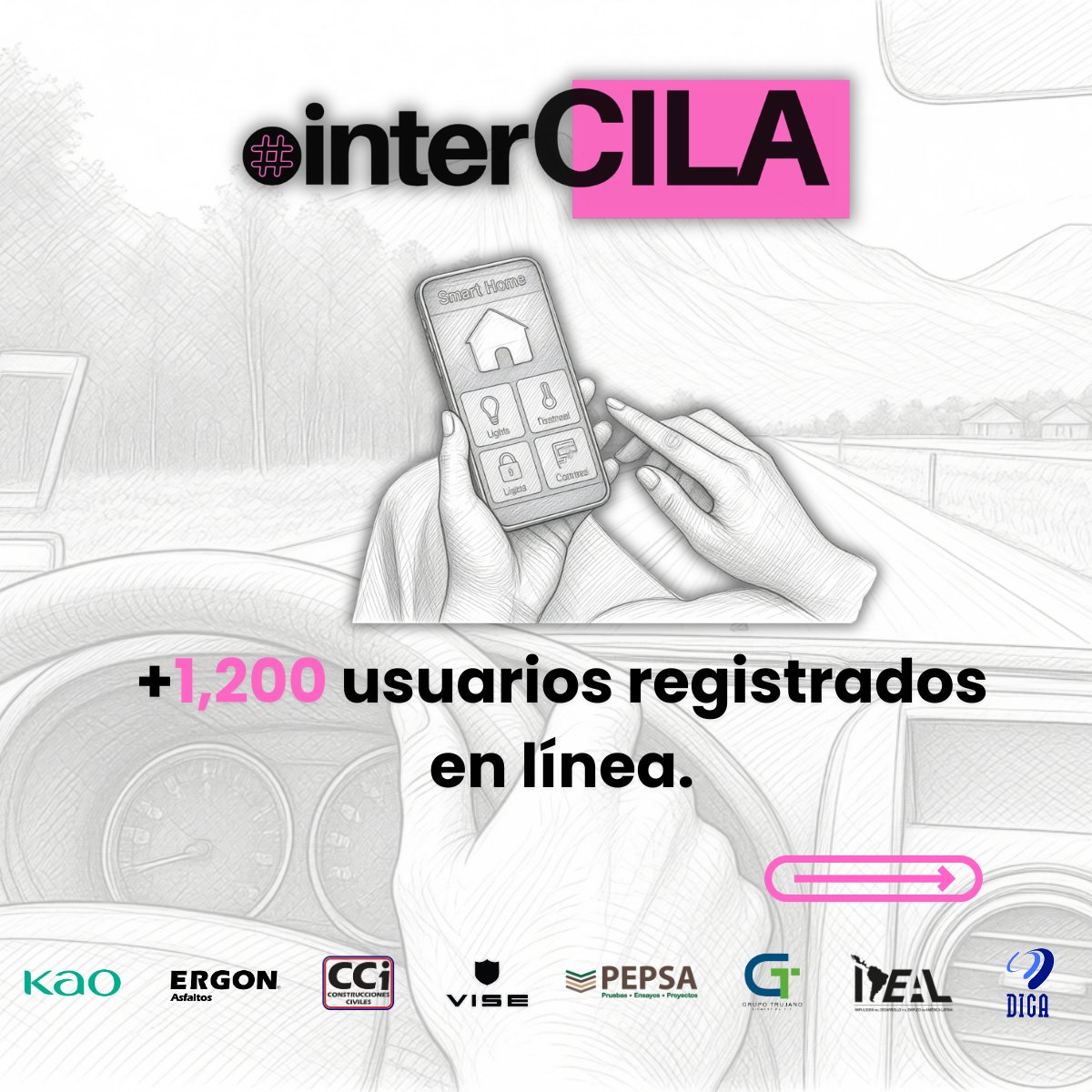 itafec_mx's tweet photo. 📊 ¡Un éxito rotundo! Así cerramos el #InterCILA 2026:

🌍 26 países conectados   
💻 +1,200 registros en línea   
👀 +1,600 vistas de streaming   
⏱️ +1,100 h. de contenido reproducido   

¡Gracias por hacer historia con nosotros en este formato híbrido! 🛣️✨ @Itafec @interCILA https://t.co/BU0VxrWhYj