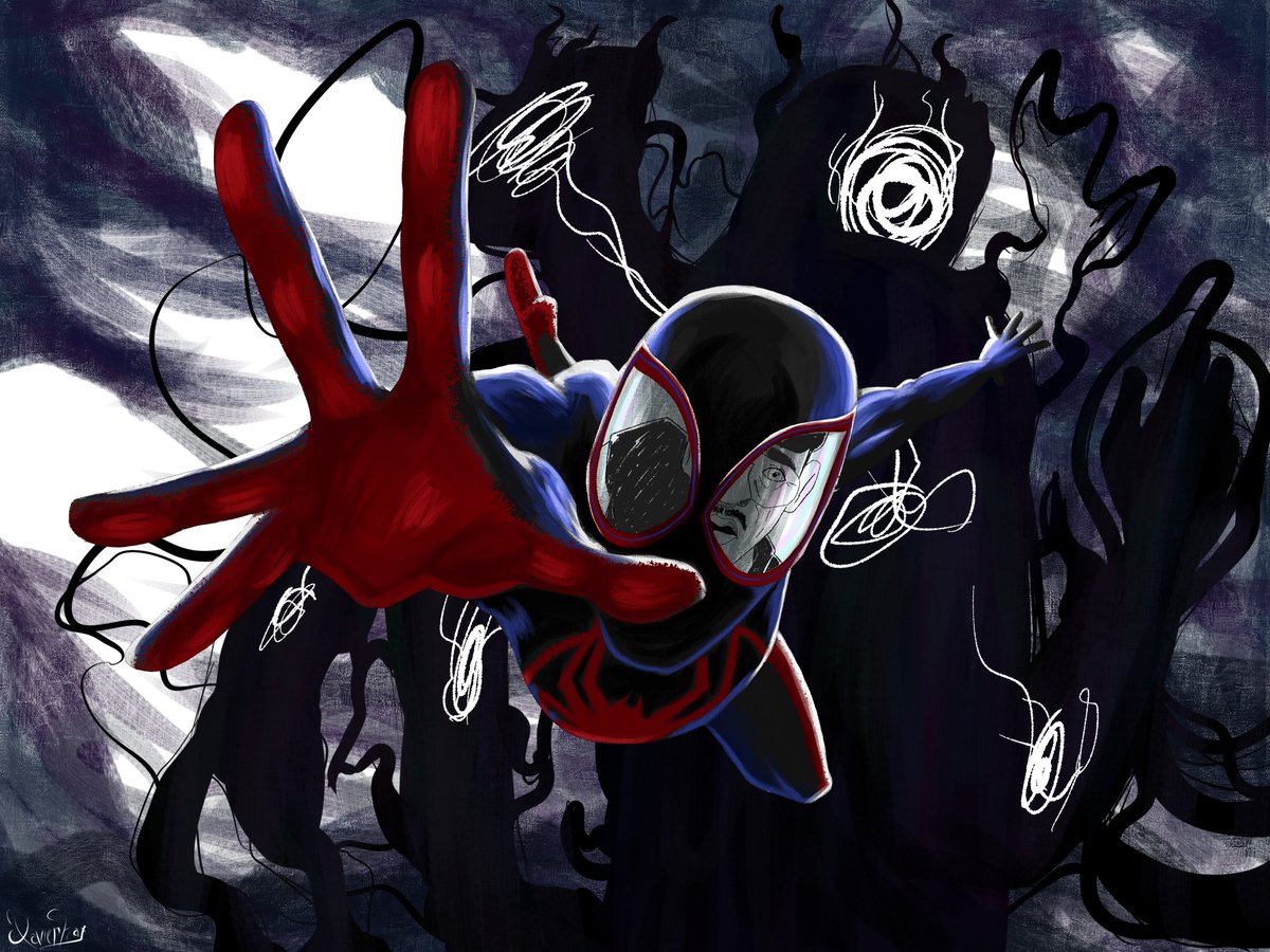 XavierNax_'s tweet photo. Dibujo de spiderman de miles morales que hice hace un tiempo y a seguir esperando hasta que salga la siguiente peli
.
.
.
.
.
#spiderman #dibujo #draw https://t.co/EuJUmPbFAN