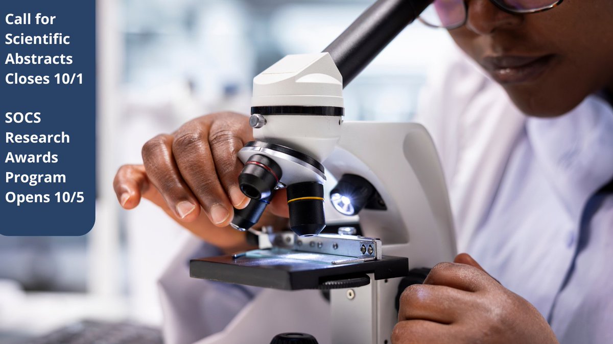 SkinOfColor's tweet photo. Action Alerts for #SkinofColor #dermatology researchers: Call for Abstracts for the 23rd Annual SOCS Scientific Symposium closes tmrw, 10/1 at 12 pm CT: https://t.co/hWVsOmunHC. SOCS Research Awards program opens on 10/5: https://t.co/zGYw8KJBAf
Learn more &amp; act soon! https://t.co/GXMPJWq273