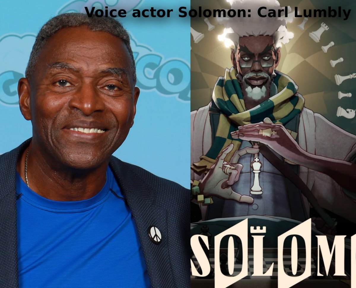 deadlockua's tweet photo. Carl Lumbly voices Solomon. #deadlock
A player asked Yoshi if he knew the actor who voices Solomon, and he said it’s Carl Lumbly.

You might know him from Captain America: Brave New World (Isaiah Bradley), Doctor Sleep (Dick Hallorann), and The Life of Chuck.
He also voiced Charles Milton Porter in BioShock 2: Minerva’s Den, the male Witch Doctor in Diablo III, Nazeebo in Heroes of the Storm, and Brother Marcion in Command & Conquer 3.