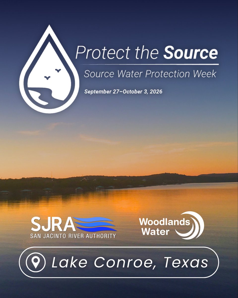 WoodlandsWater's tweet photo. Itโs #SourceWaterProtectionWeek! ๐ง
To learn more, click here ๐
๐ https://t.co/xo5IGDc3E5
โ๏ธPLUSโ๏ธClick the link below to learn more about National Source Water Protection Week ๐
๐ https://t.co/ZQli5iOFdq
#thewoodlands #lakeconroe #lakeconroetx @SJRA_1937 https://t.co/Ocw9J9UABN