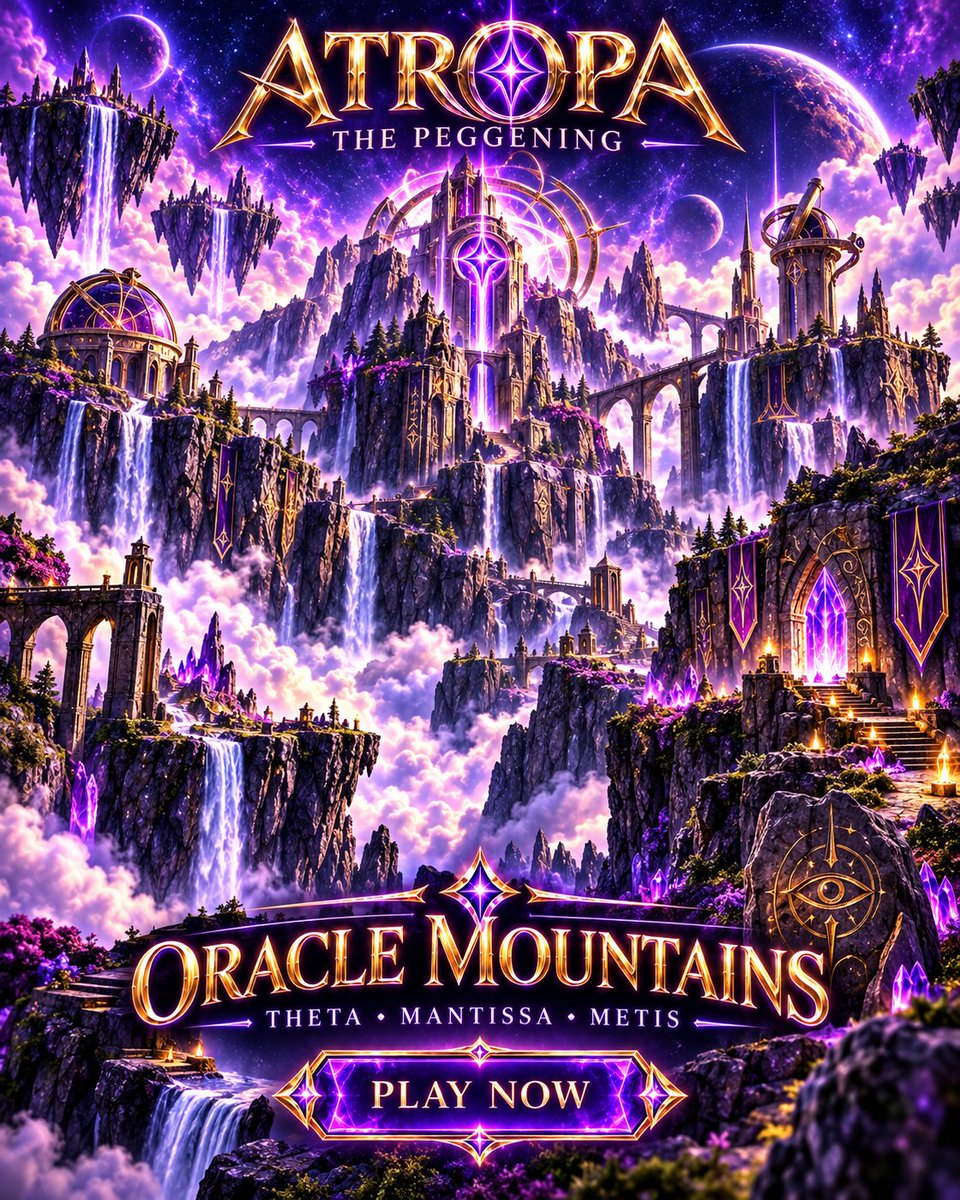 ThePeggening's tweet photo. Somewhere beyond the towers, the Oracle Mountains are becoming one of my favourite ideas for Volume II.
I want the world to reward curiosity. If something looks strange in the distance, there should be a reason to go there.
#ThePeggening #Atropa https://t.co/R1lwLEb8Wa