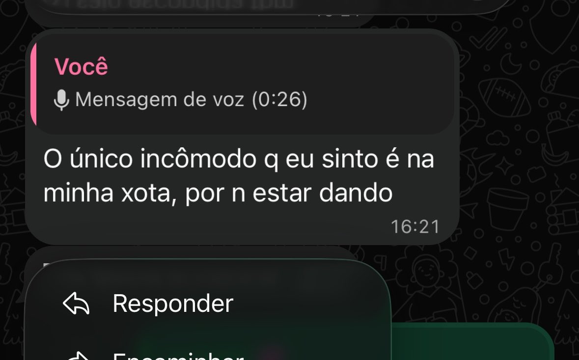 afsisa's tweet photo. “Amiga as vezes eu acho que incomodo vc”

A resposta da abençoada : https://t.co/9q33B621Jn