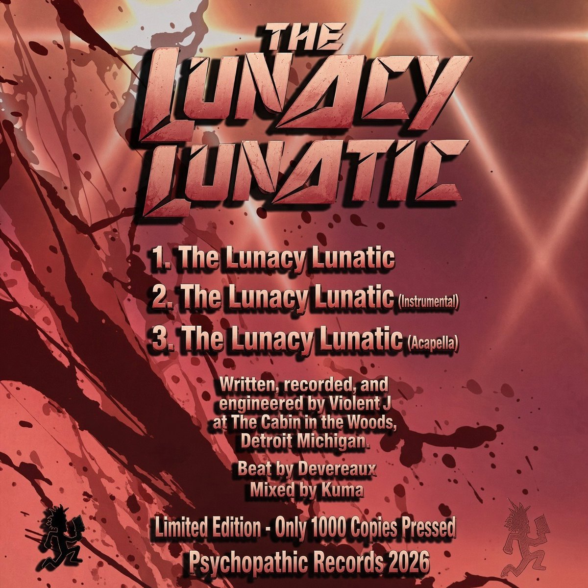 jcwlunacy's tweet photo. JCW LUNACY: THE COMIC BOOK

First 1000 comics sold come with an Exclusive Brand New CD single "The Lunacy Lunatic" by Violent J!

Get it here while supplies last: https://t.co/ZT3D9Fu0cb

#JCW #JCWLunacy https://t.co/qU7J6abpHc