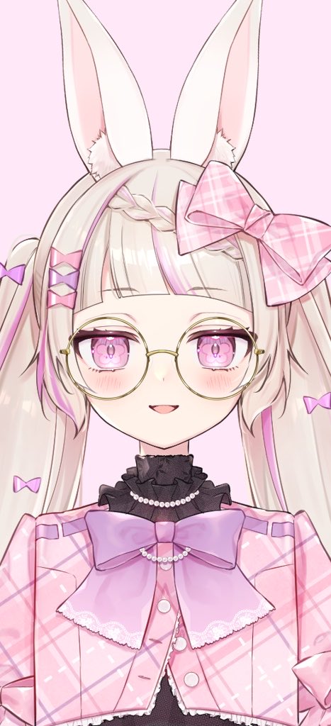 shiratonanase00's tweet photo. おはぴょん🐇🎀🌸
#おはようＶライバー 

今日は見ての通り❕#メガネの日 ❕

顔面強いのでどんなメガネも似合っちゃうんだよね〜✨️💕

3個目のメガネは個人的によく使うし好き❕
みんなはどのメガネがいい❔

今日もゆるふぁいでいてらっしゃ〜いっ🎀🤍

#IRIAM #IRIAMメガネの日 #IRIAMライバーさんと仲良くしたい