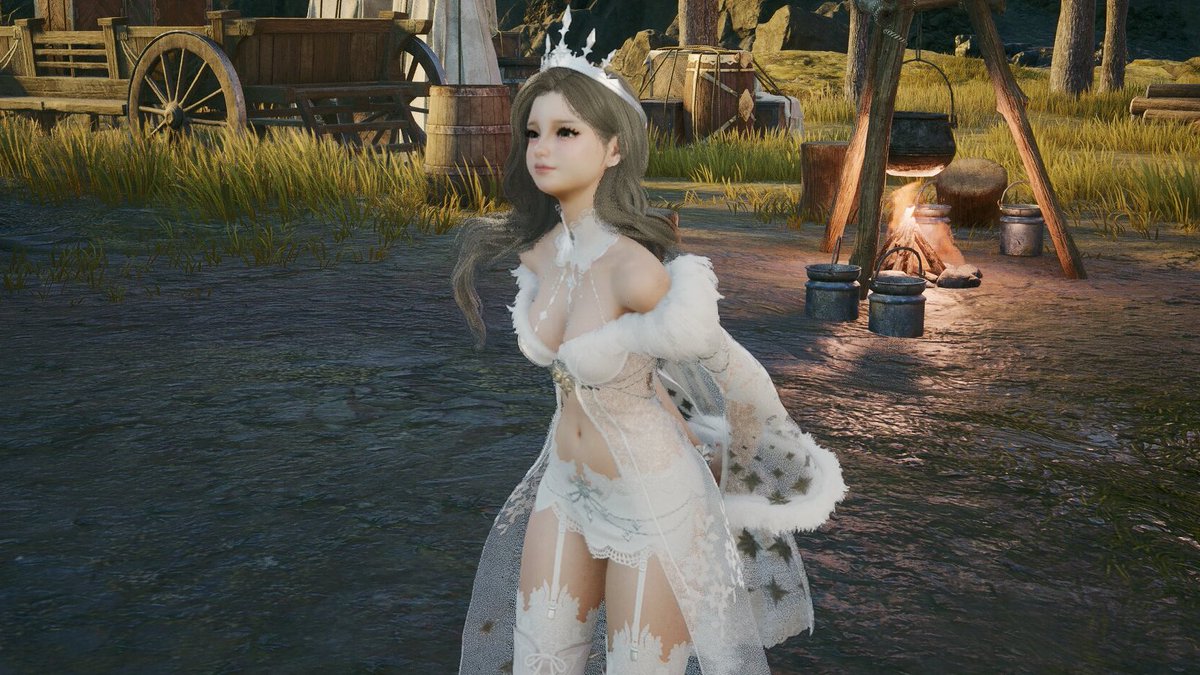 Poutinenjoyer's tweet photo. I'm having so much fun on Aion 2. The customization is so detailed and the graphics and combat are great I cant wait to play more 🥹 AINT SHE CUTE? #Aion2 https://t.co/EyioIVpfBf