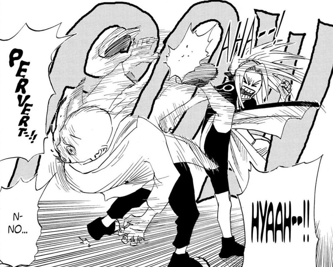 eternalbyakugou's tweet photo. sakura not being scared to fight grown ass men at 12 is canon btw https://t.co/lTaStSxhyH