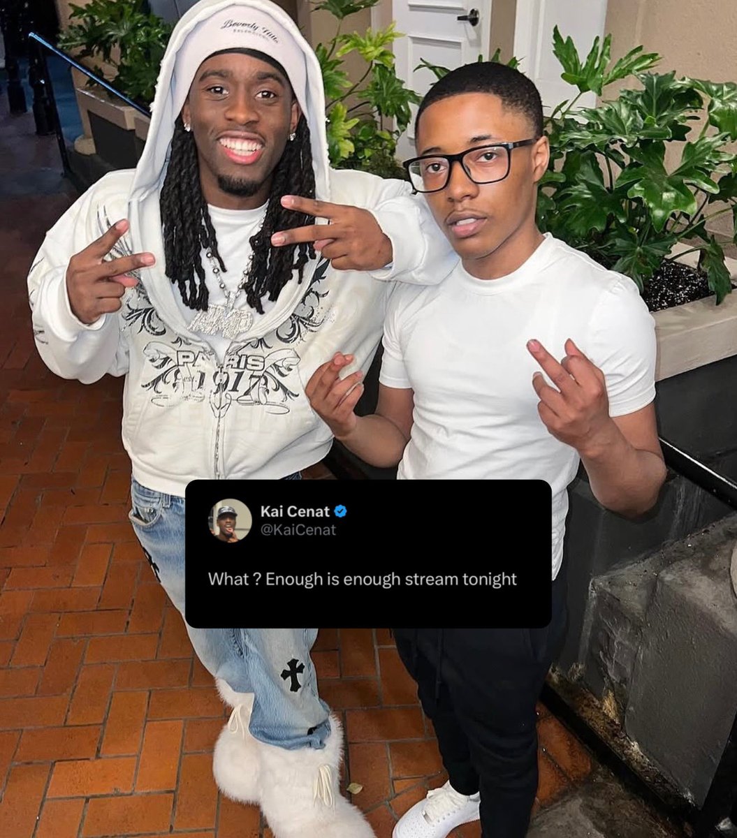 FearedBuck's tweet photo. Kai Cenat seemingly responds to the insane allegations Reggie made against him, accusing Kai of being a ped- and grooming RaKai into doing gay things for clout. https://t.co/Xqm8puIoUb
