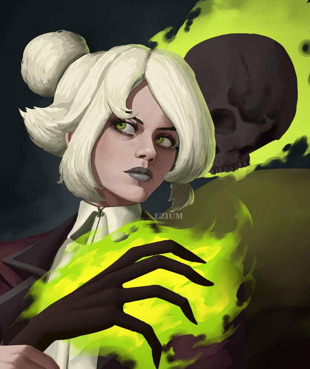 Ezium_art's tweet photo. Is it good time to repost some of my Deadlock art? https://t.co/Km9Q7KWaXw