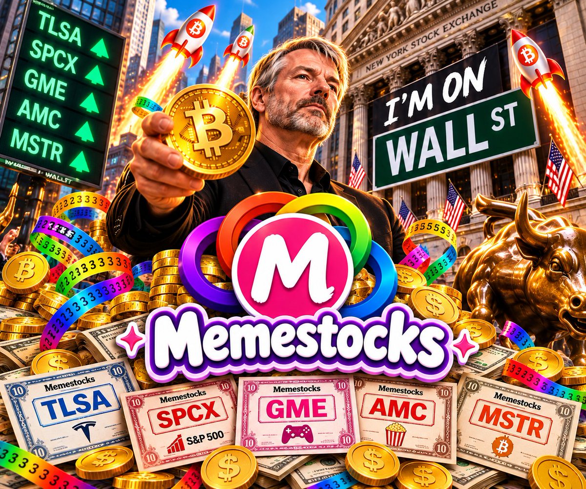 SOLMemestocks's tweet photo. The Memestocks lineup has entered Wall Street https://t.co/miMDQ8m5kd