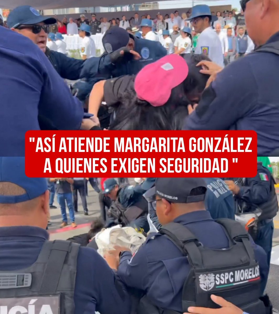 _Morelos_News's tweet photo. En #Morelos si tú no eres un palero de Margarita González y se te ocurre exigir seguridad, terminarás golpeado por los inútiles policías que se supone están para brindar esa seguridad...
#Cuernavaca #Cuautla https://t.co/vM8WCnWF94
