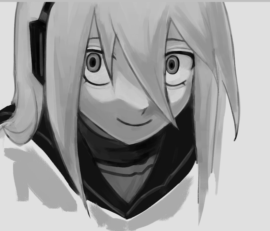 drmom672916's tweet photo. I'm starting to understand grayscale method #art #健音テイ #UTAU https://t.co/9CYaShhOfm