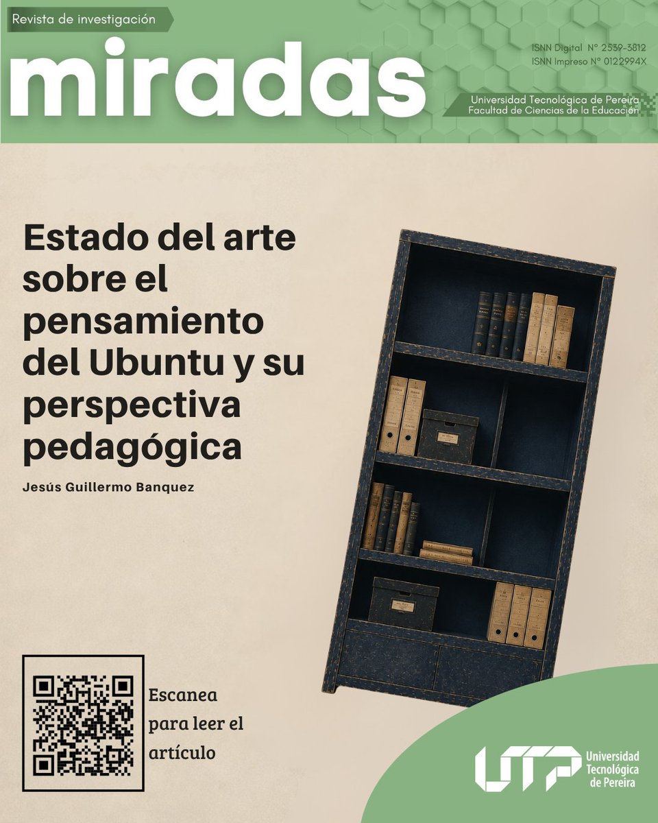 miradasutp's tweet photo. ¿Cómo responder a la educación eurocéntrica? La filosofía Ubuntu propone una alternativa pedagógica para la diversidad epistemológica y la armonía comunitaria. Lea la investigación: https://t.co/Y4hu7GPkor #RevistaMiradas #UTP #Ubuntu #Pedagogía https://t.co/dHr83eKGvD