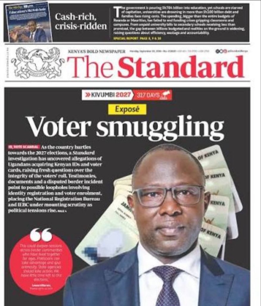 edgarwabwire_'s tweet photo. Wicknell Chivayo Dying a day After KTN News Expose on Voter Smuggling should raise Eyebrows. Nothing is a coincidence in Politics!! https://t.co/mNbHKRmLlH