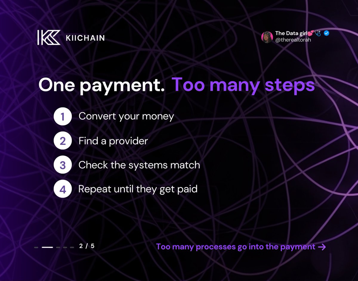 therealtorah_'s tweet photo. Living in Nigeria has made me realize how much friction can hide inside something as simple as “I need to make a payment.”

Especially when another currency is involved.

You might start with the money you already have, then suddenly you’re thinking about conversion, which provider to use, where the payment is going, whether the systems support each other, and how many different steps you need to go through before the person on the other end actually gets paid.

The payment itself might take seconds.

Getting everything around it to work together is what makes it frustrating.

That’s why KiiChain’s latest release stood out to me.

Instead of treating FX conversion and payments as completely separate processes, @KiiChainio is bringing them into one flow.

So you can move from the currency you hold to the payment you actually need to make without having to chase multiple providers just to complete one transaction.

And I think this is where the whole “built for emerging markets” conversation starts making more sense.

Because when you live in a market where cross-border payments and multiple currencies are part of everyday life, reducing unnecessary steps isn't just a nice feature.

It makes the experience more practical.

This is also what I like about watching KiiChain right now.

The story isn't just about what they say they're building. You can actually see the financial infrastructure getting more connected with each release.

FX conversion.
Payments.
Onchain infrastructure.

One piece at a time.

There’s still a lot more to build, but this is the kind of product progress I think deserves more attention.