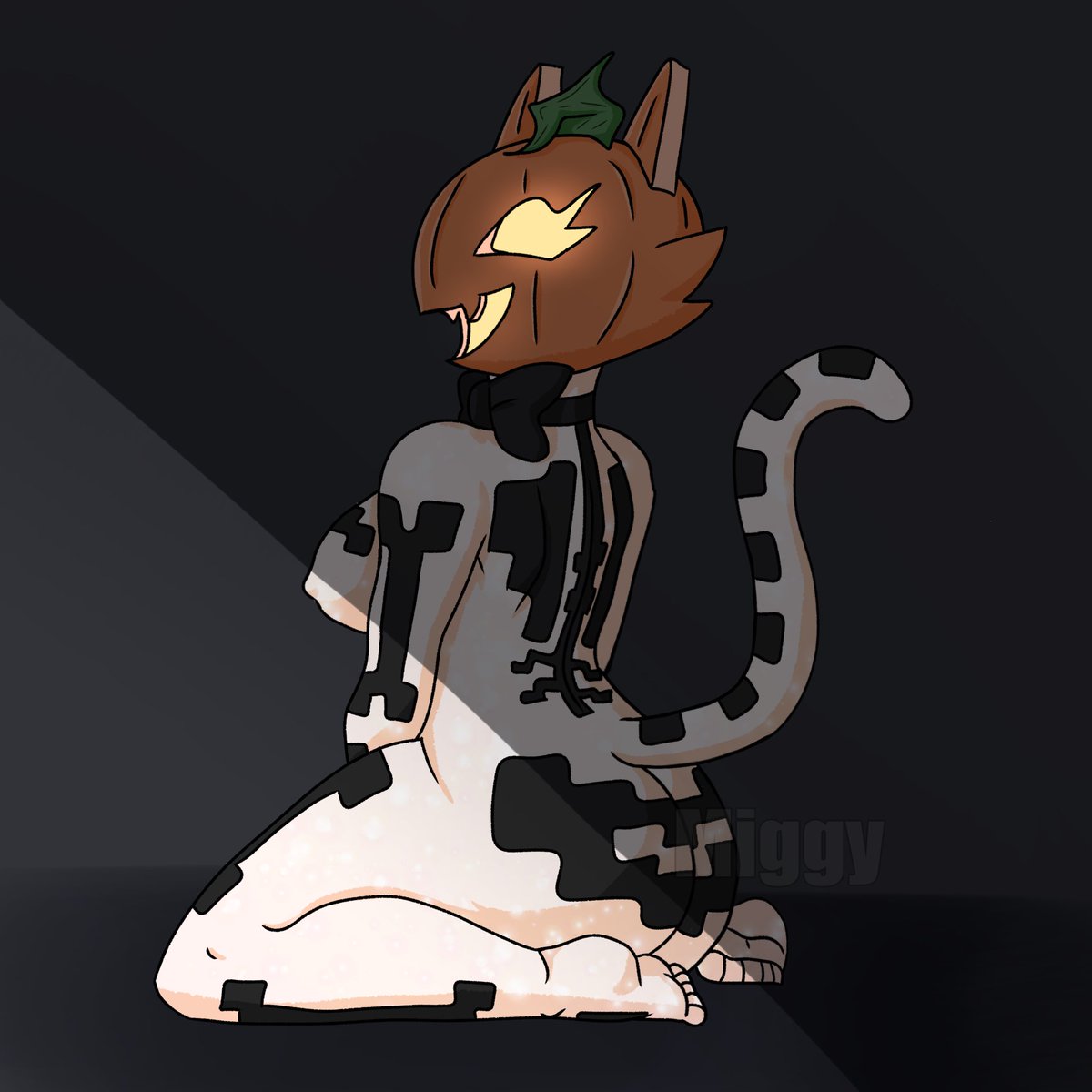 MiggyMop_'s tweet photo. Went to Universal Studios Horror Nights, guess who I saw! 🎃😺
#Fortnite #fortniteart https://t.co/D2oHbG9lQf