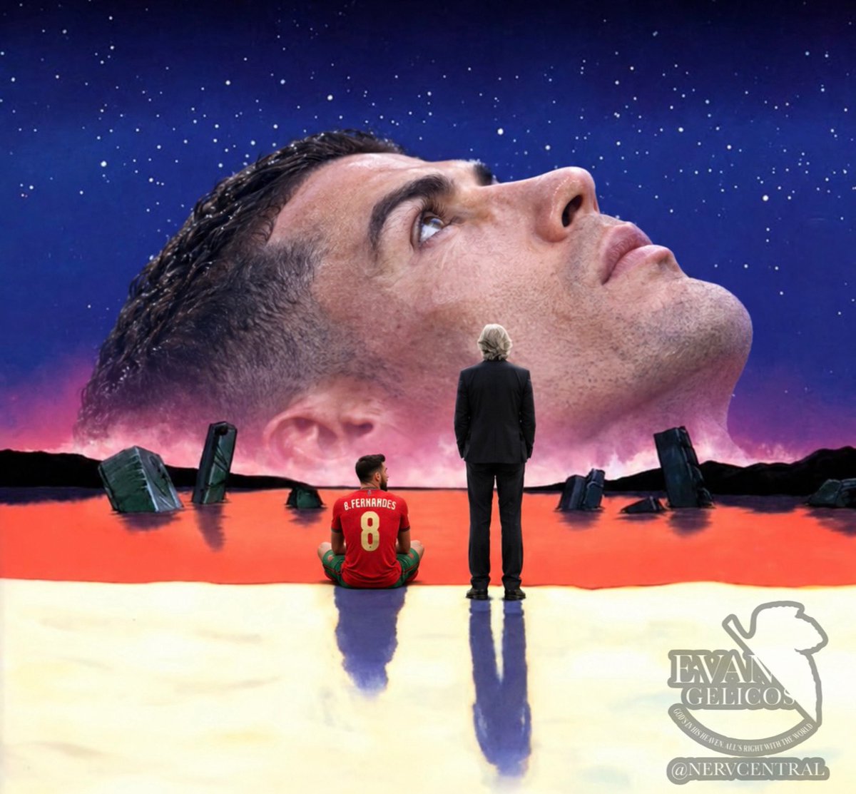 nervcentral's tweet photo. The end of Cristiano Ronaldo

You can (not) play for Portugal anymore. https://t.co/w3pP54PcG3