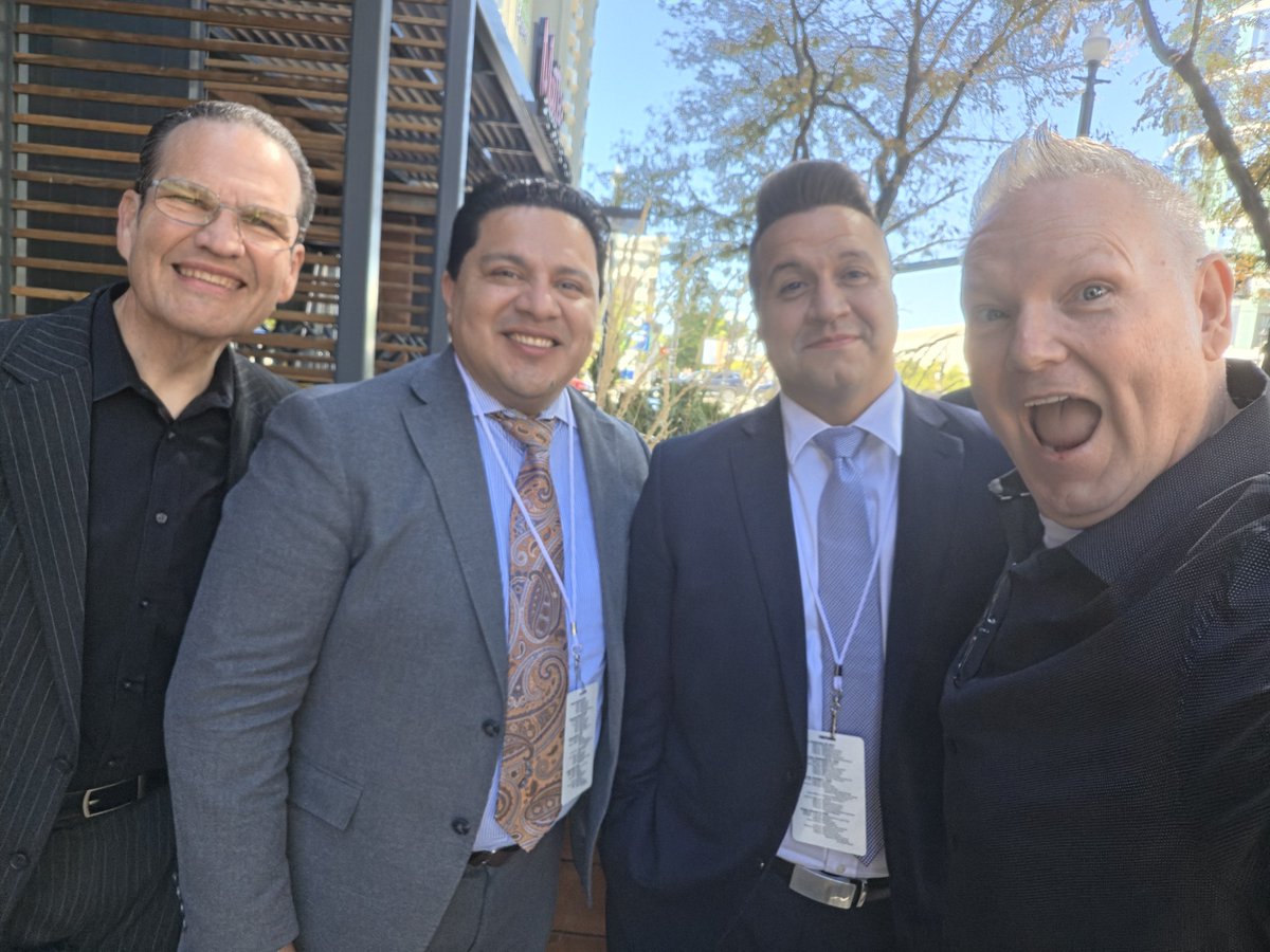 danielgums's tweet photo. It's early for the pics... but couldn't hesitate to pop up the Coffee Crew photo from today! 🎯 Enjoyed some brew ☕️ with Evangelist Mark Drost, Pastor Louis Hernandez (San Fransisco) & Pastor Amdrew Suarez (Chicago)! #GoofyGums 💥
#UPCI #UPCIGC #UPCIGC26 #UPCIGC2026 https://t.co/veEovlQNdk