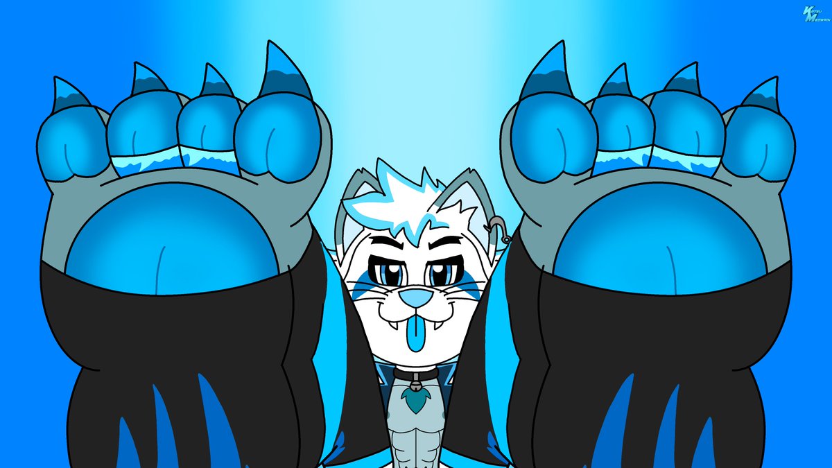 KatsuMeowfin's tweet photo. Do me a favor and give my paws the best licks you could ever give em' please.

Also, yes, I wear toe rings as of right now, and my claws were polished up a bit as well :3

LICK THOSE PAWS PLEASE

#paws #feetpaws #furrypaws #art https://t.co/AQ7b0A9C65