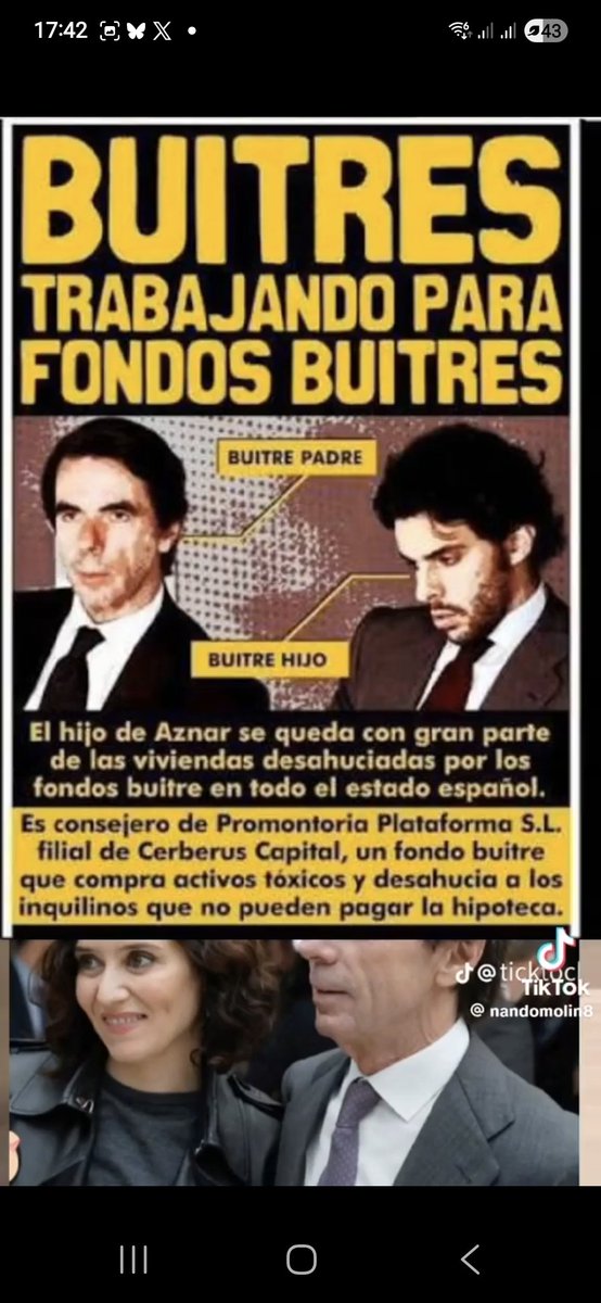 TucoGar's tweet photo. @NunezFeijoo Para trampa las políticas de la banda pepera, que sois más de proteger a los fondos buitre y a los grandes tenedores pero vivís como ricachones a costa de la clase trabajadora.
Por cierto, ¿quién paga el alquiler de tu vivienda en Madrid, Alberto Lancha? https://t.co/DhUFK5pG5P