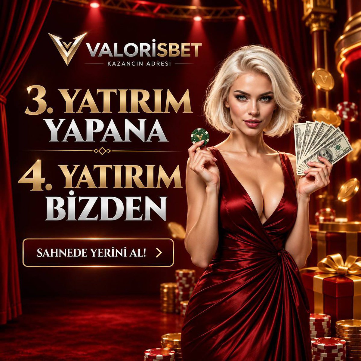 Valorisbeti's tweet photo. Valorisbet | Güvenli altyapı, hızlı işlem, kaliteli hizmet. 🔥

500₺ DENEME BONUSU KOD : valorislot

#Valorisbet #Nesine #Bilyoner #Oley #Iddaa #Casino #Bahis #denemebonusu #giriş #şikayet https://t.co/nxpQI0vA1f