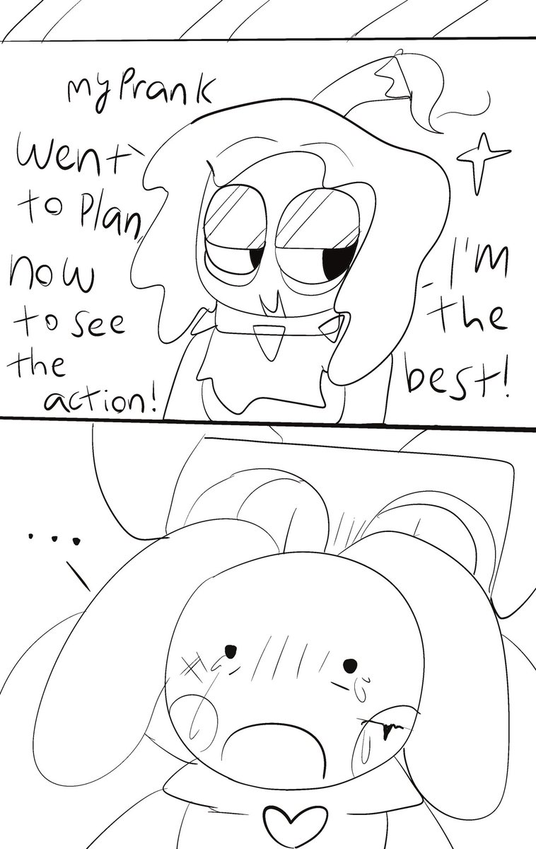 Rinoah112's tweet photo. Short mini comic of one of the runs I did with my bf and his friend lol (I was looey) #dandysworld #dwcomic #art https://t.co/o3v2WLXdsN