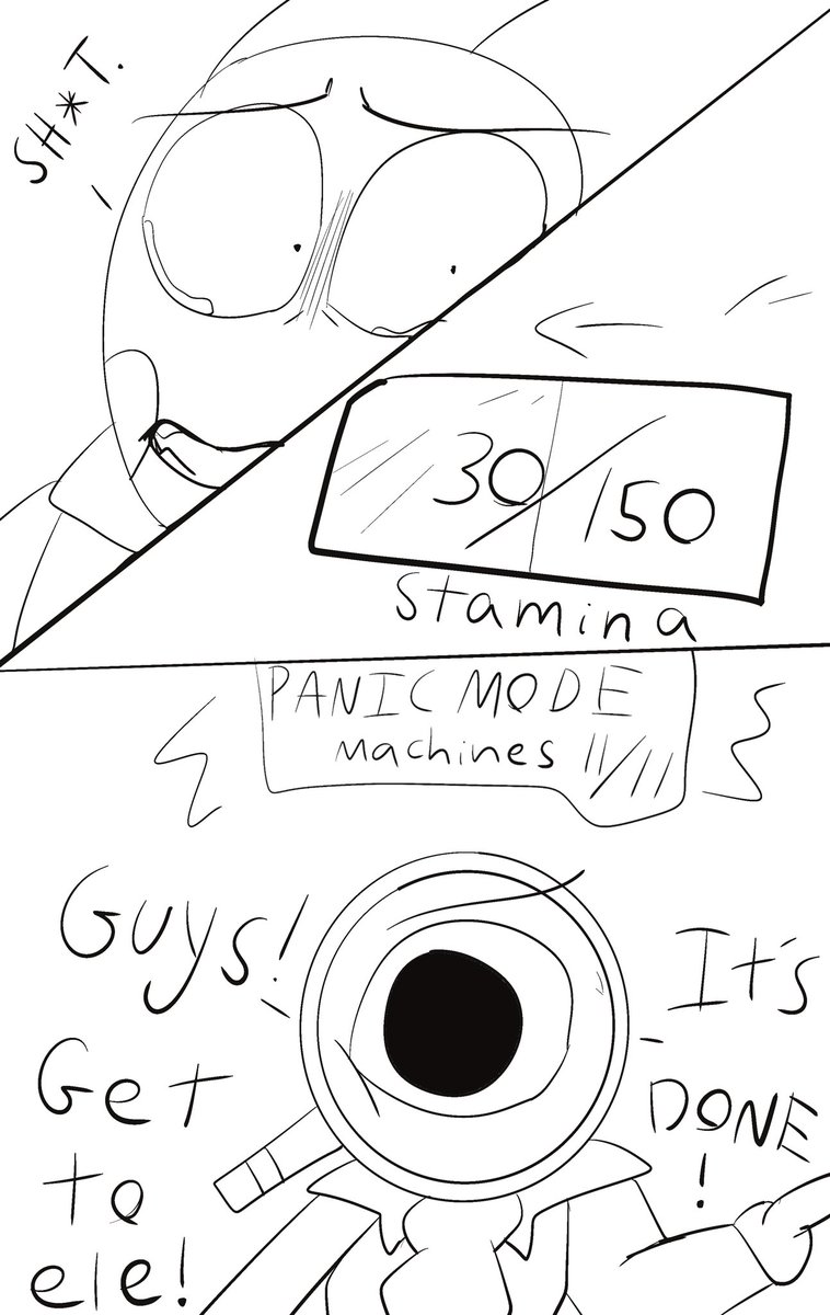 Rinoah112's tweet photo. Short mini comic of one of the runs I did with my bf and his friend lol (I was looey) #dandysworld #dwcomic #art https://t.co/o3v2WLXdsN