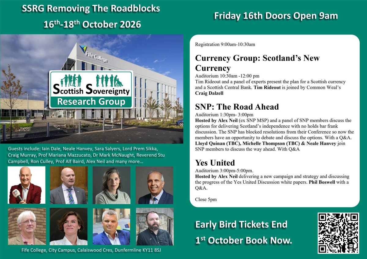 SSRG2021's tweet photo. Less than 3 hours to book early bird tickets for the #SSRGConference @LiberationScot @SSalyers2 https://t.co/wSgMXOLbBy